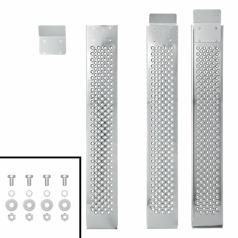 Rampe en acier 150x22,5cm 200kg par piece