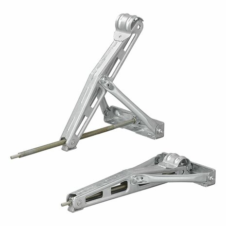 Support d'angle pour caravane 1500 kg 619 x 280 mm H : 498 mm