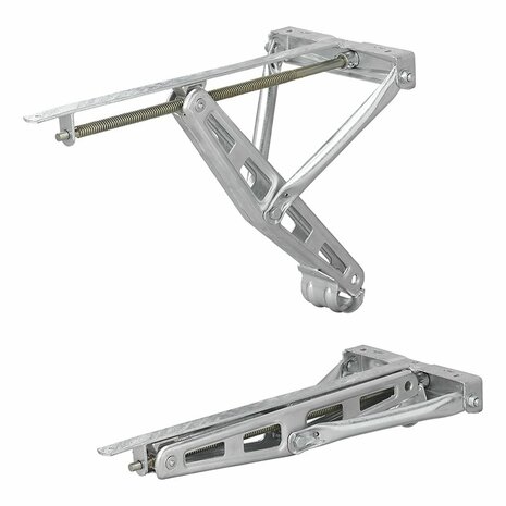 Support d'angle pour caravane 1500 kg 677 x 280 mm H : 502 mm