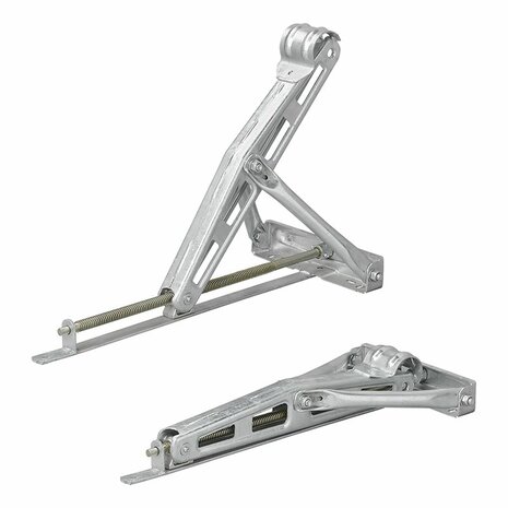 Support d'angle pour caravane 1500 kg 677 x 280 mm H : 502 mm