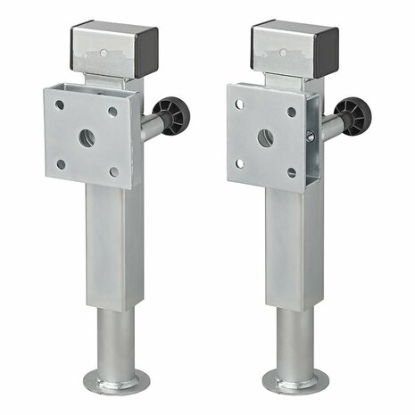 Pied de support 60x60 mm inclinable SF60 D42 SW19 410-655 mm 1300kg