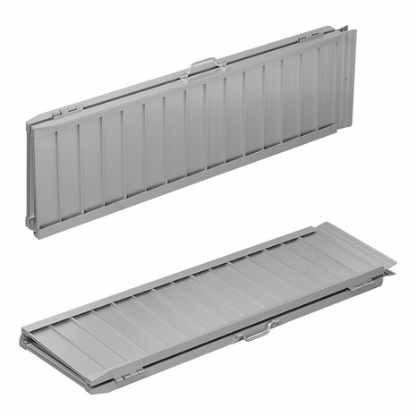 Rampe pliante en aluminium pour fauteuil roulant 122x73cm 270kg