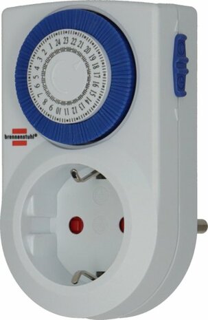 Minuterie journaliere mecanique MMZ 20 blanc