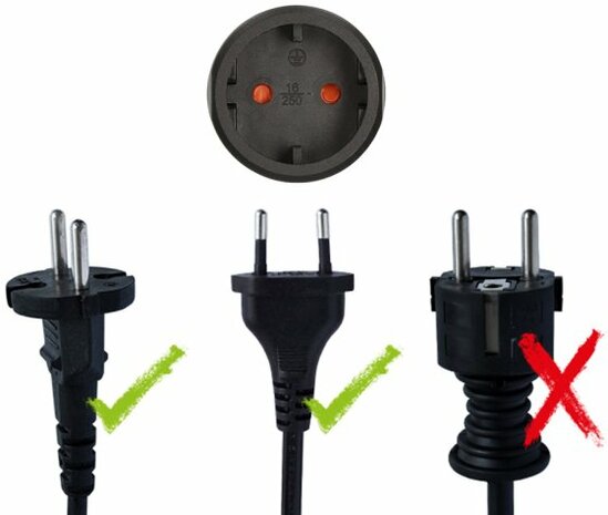Adaptateur secteur de voyage Euro USA-Japon