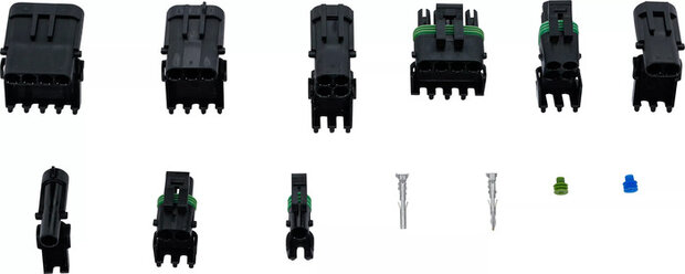 Assortiment de connecteurs etanches a l’eau 232 pieces