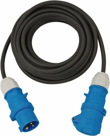 Cordon prolongateur CEE IP44 10m H07RN-F 3G1,5 CEE 230V 16A
