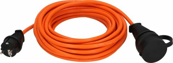 Cable de rallonge IP44 10m AT-N05V3V3-F 3G1,5 orange