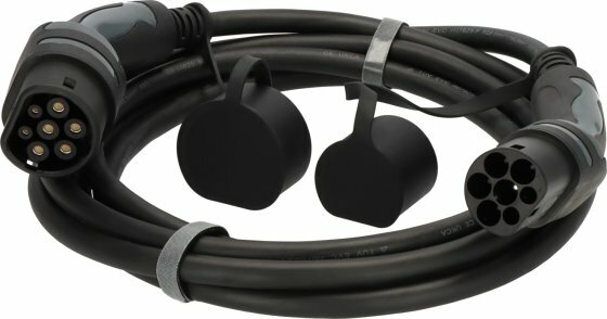 EV type 2 7m Cable de charge 22kW, IP55
