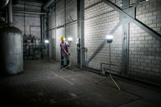 Projecteur LED portable BF 3000 MA rechargeable, 3000lm, IP54