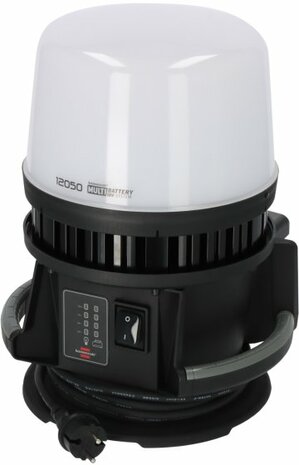 Professional Multi Battery LED 360° hybride Projecteur de chantier 12050 MH, 12000lm, IP54