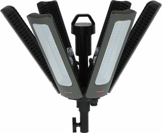 Professional 360° Projecteur de chantier a LED R42050 BT, 6,7m H07RN-F 3G1,0 + 3,3m H05RN-F 3G1,0, 42000lm