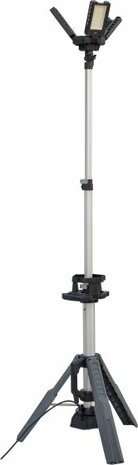 Professional Trepied LED Projecteur de chantier a trois tetes 13050 T, IP54, 13500lm, 5m H07RN-F2X1,0