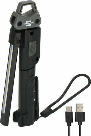 Lampe portative a LED rechargeable HL 400 AC, 400lm + spot 120lm + source lumineuse a l'arrierere 200lm
