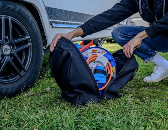 Sac de transport et de rangement pour les enrouleurs de câble