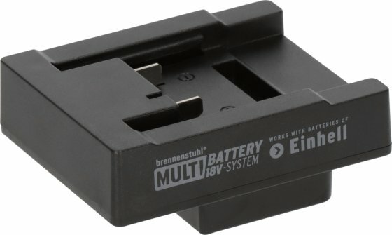 Adaptateur Einhell pour projecteurs de chantier LED dans le systeme  Multi Battery 18V
