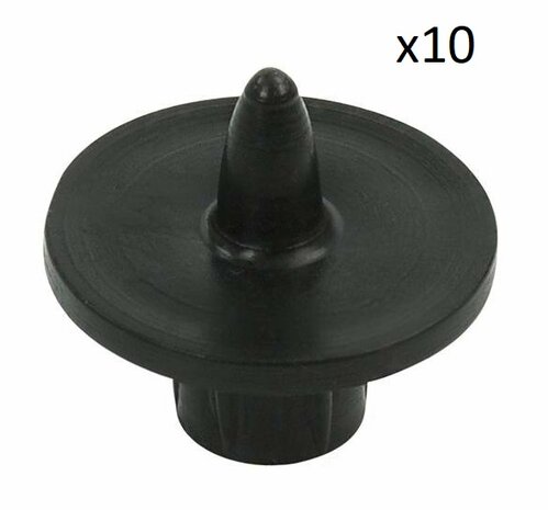 Capuchon de vis 19mm x10 stuks