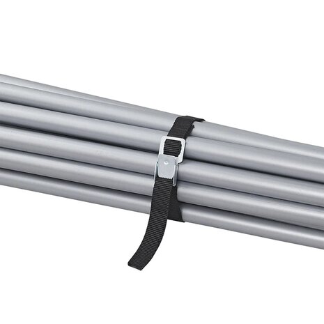 Sangles de serrage a boucle metallique 18 mm-40 cm - Lot de 4