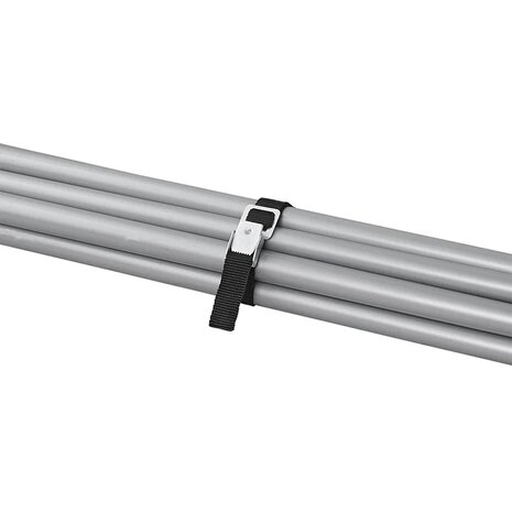 Sangles de serrage a boucle metallique 18 mm-30 cm - Lot de 2