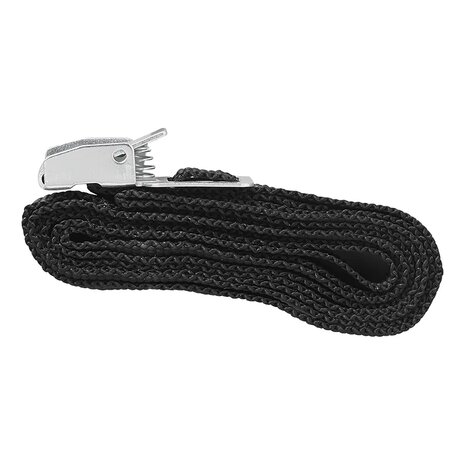 Sangles de fixation a boucle metallique 1,8-150 cm - lot de 2