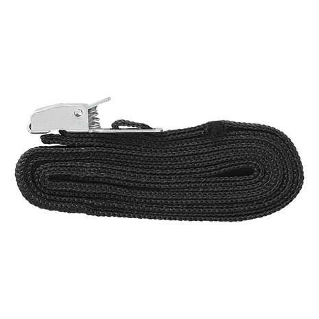 Sangles de serrage a boucle metallique 18 mm - 200 cm - Lot de 2