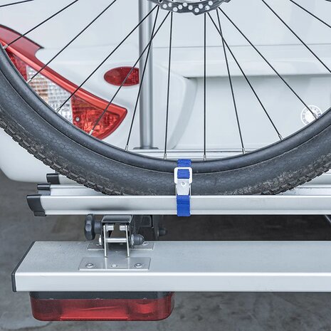 Sangles de velo avec boucle en metal pour porte-velos 4 pieces