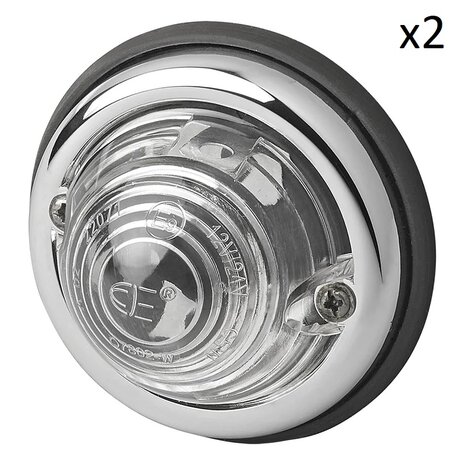 Lampe de marquage blanche 70mm PM x2 pieces