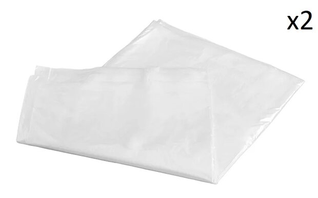 Feuille de sol sans plastifiants 3.00x4.00M LDPE 0, 02mm x2 pieces