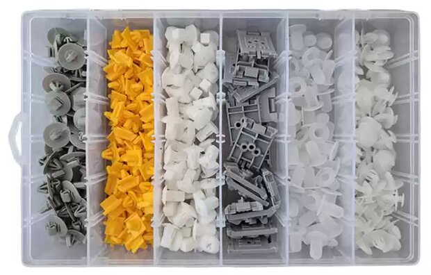 Assortiment de clips de garniture Volvo – 350 pieces