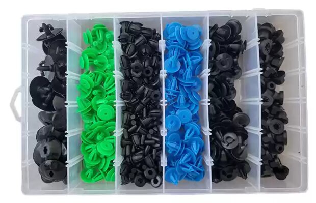 Assortiment de clips de garniture Opel – 300 pieces