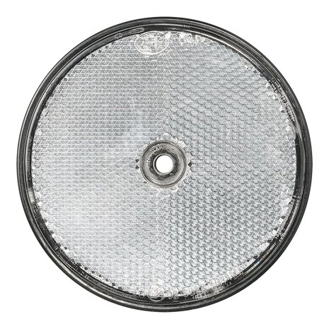 Reflecteur blanc 80mm montage a vis x10 pieces