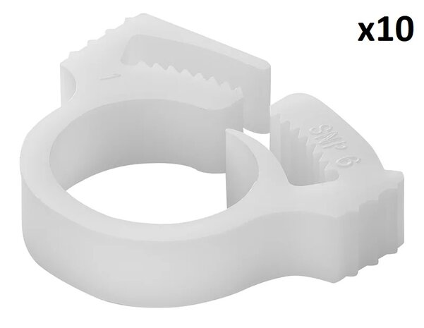 Collier de serrage a clip 14–17 mm x10 pieces