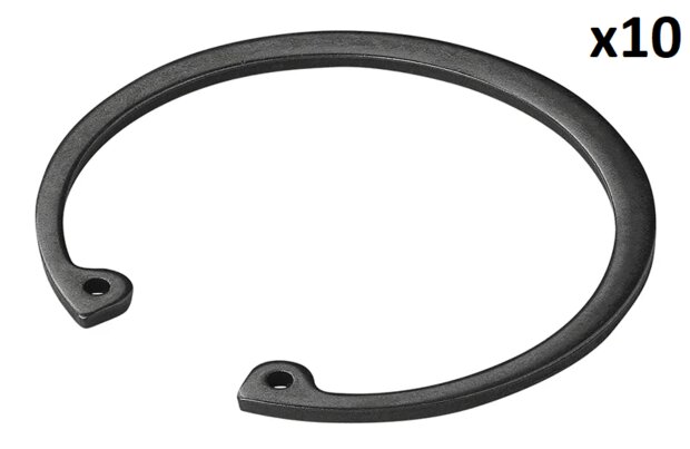 Circlip diametre 72 mm x10 pieces