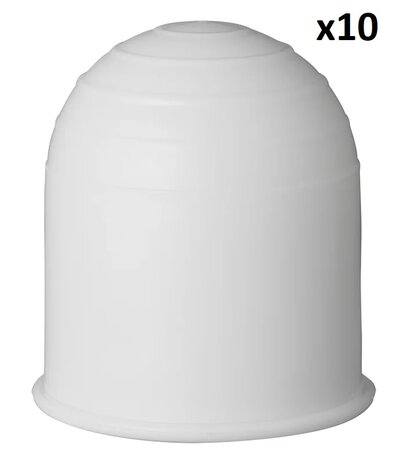 Cache rotule blanc x10 pieces