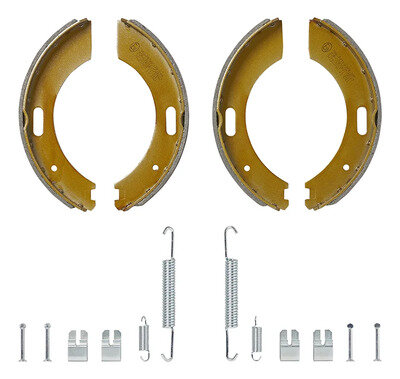 Jeu de machoires de frein compatible avec BPW 2304-7 – 230x40 mm