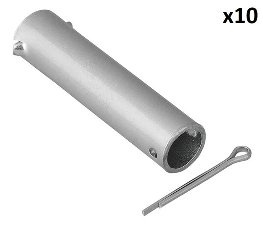 Axe pour roue jockey 48 mm x10 pieces