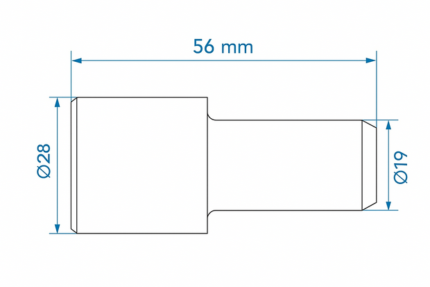 Adaptateur de tuyau d’evacuation dia 28 mm vers dia 19 mm PE noir x5 pieces
