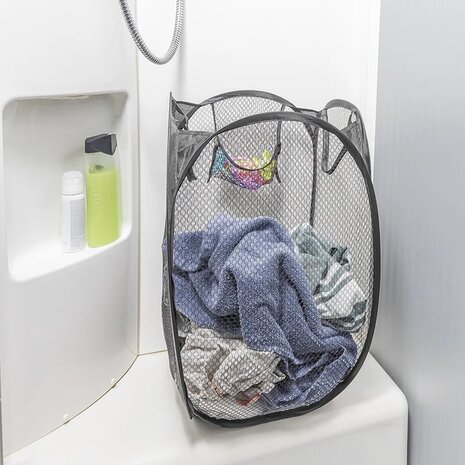 Sac a linge pliable 34 x 34 x 57 cm