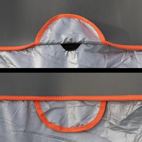 Housse de protection contre la grele XL (540 x 175 x 120 cm) epaisseur 5 mm