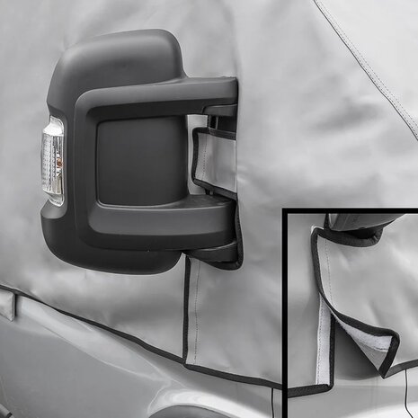 Protection de fenetre grise pour Fiat Ducato X250 de 06-2006 a 2014