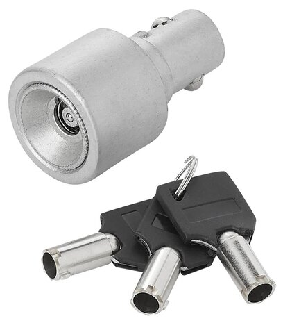 Serrure avec cle pour sabot de roue Nemesis