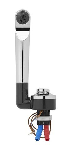 Mitigeur ceramique Deluxe diametre 27 mm chrome/noir x5 stuks