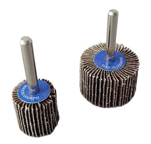 Set de disques de brossage et de ponçage / 10 pieces