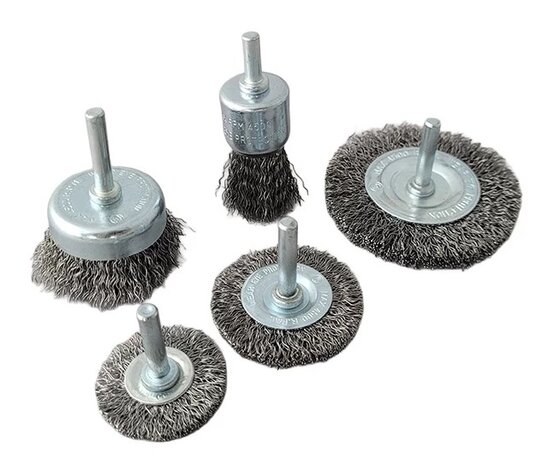 Set de disques de brossage et de ponçage / 10 pieces