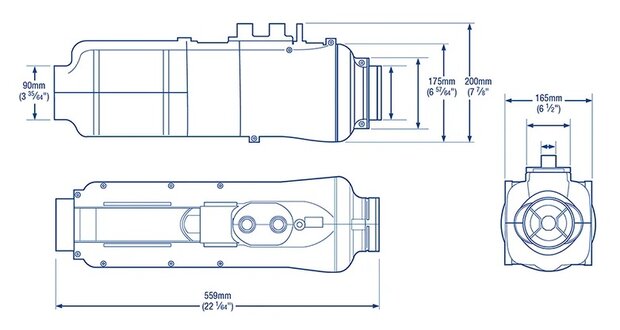 Chauffage a air chaud Gaz / Electrique 5 GTE
