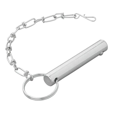 Goupille de verrouillage avec chaine diametre 14,3 mm