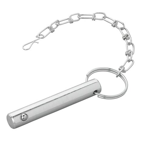 Goupille de verrouillage avec chaine diametre 14,3 mm