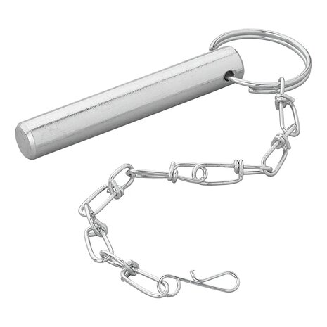 Goupille de verrouillage avec chaine diametre 14,3 mm