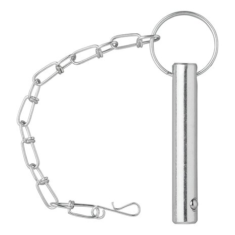 Goupille de verrouillage avec chaine diametre 14,3 mm