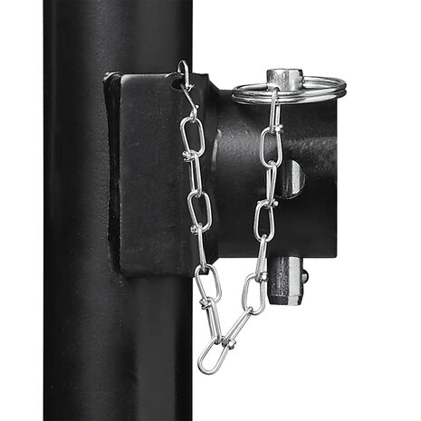 Goupille de verrouillage avec chaine diametre 14,3 mm