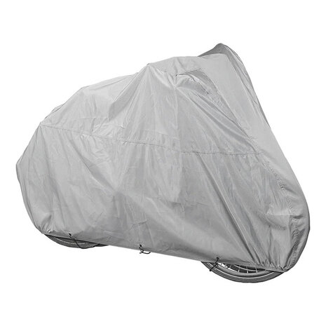 Housse de protection grise pour 2 velos (ripstop)
